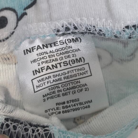 Lot of 6 Baby Girls 6-9 Mos Child of Mine Carters Cat & Jack PJ Bottoms Pants - Picture 7 of 7